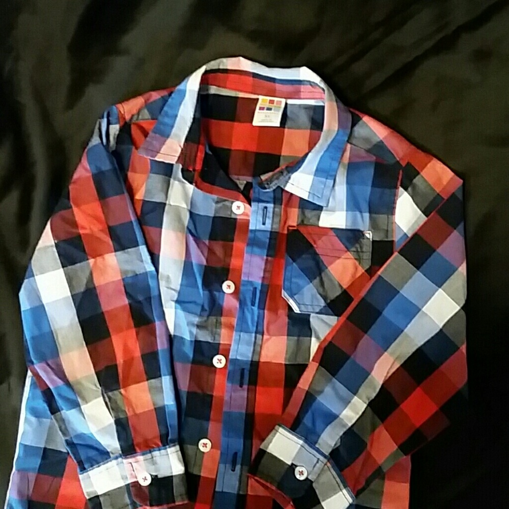 Health tex 5t boys long sleeve shirt